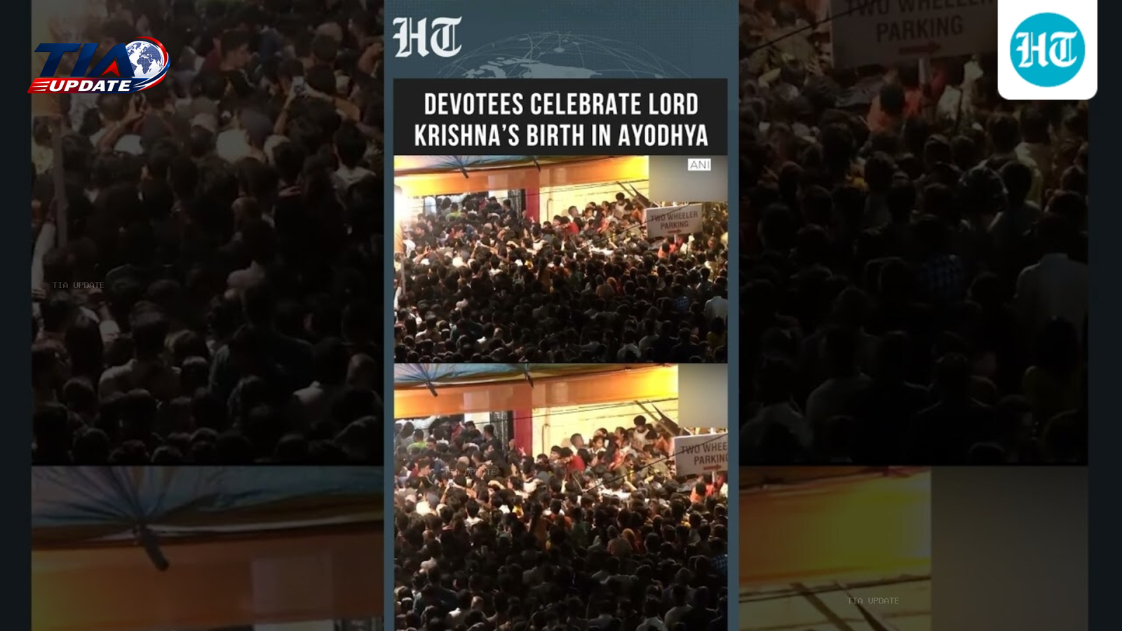 आधारभूत जयंती: अहमदाबाद के ISKCON मंदिर में जन्माष्टमी का भव्य उत्सव