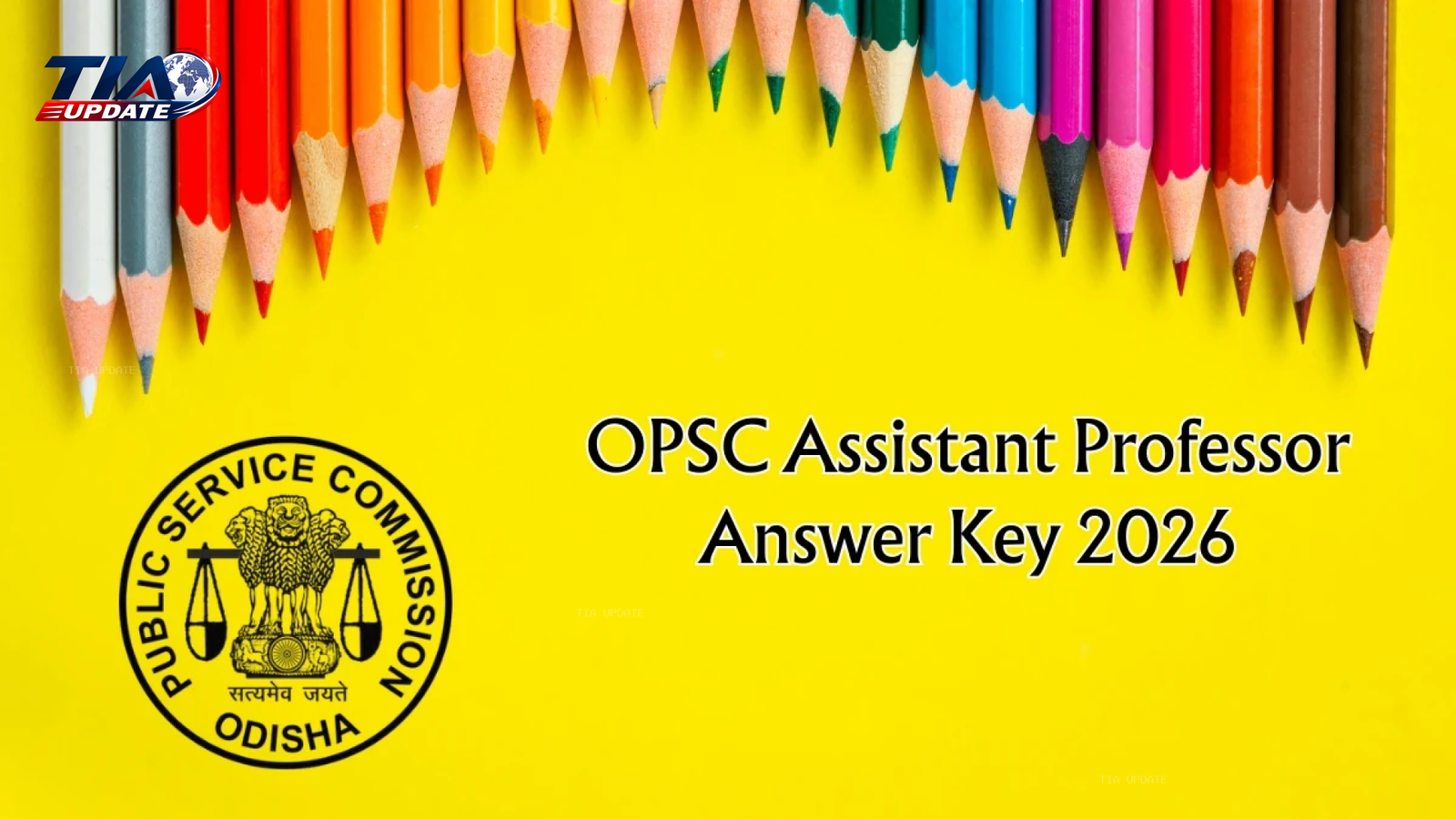 OPSC सहायक प्रोफेसर उत्तर कुंजी 2026 जारी, डाउनलोड करें और अपील करें